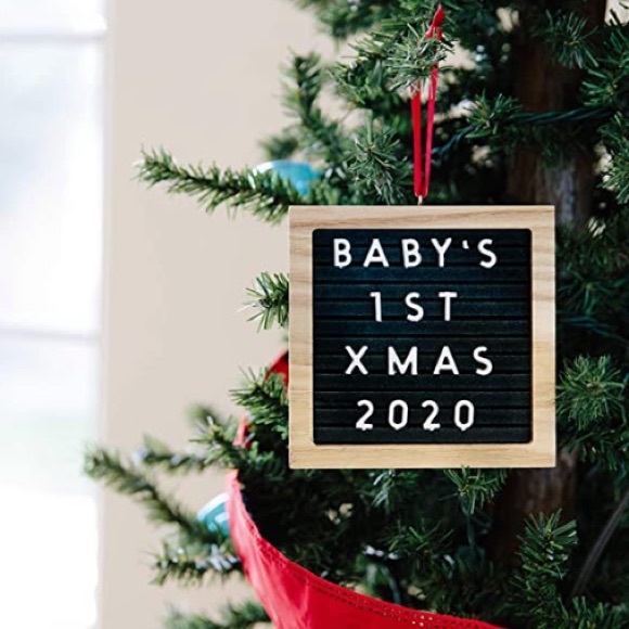 Letter board ornament set - Picture 1 of 3